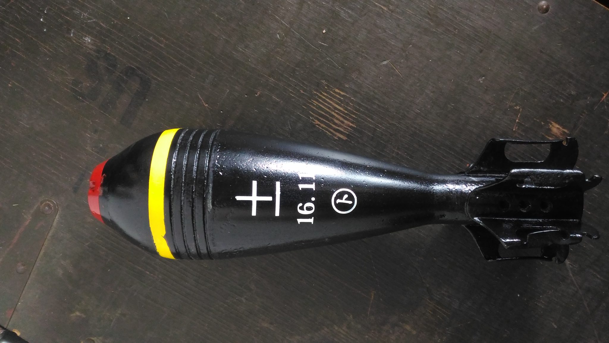 九七式曲射歩兵砲弾のリペイント ww2geak